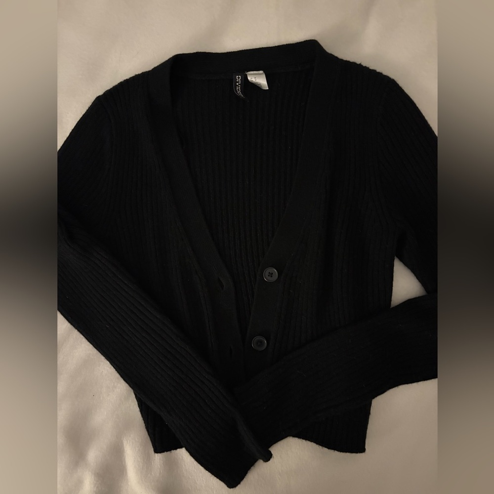 Basic button up sweater